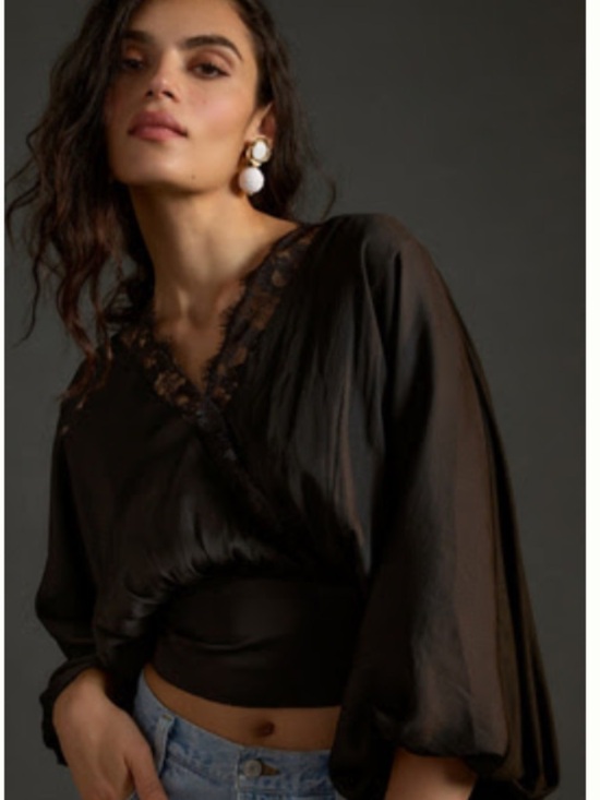 Anthropologie Tops - New Anthropologie Dolan balloon sleeve top